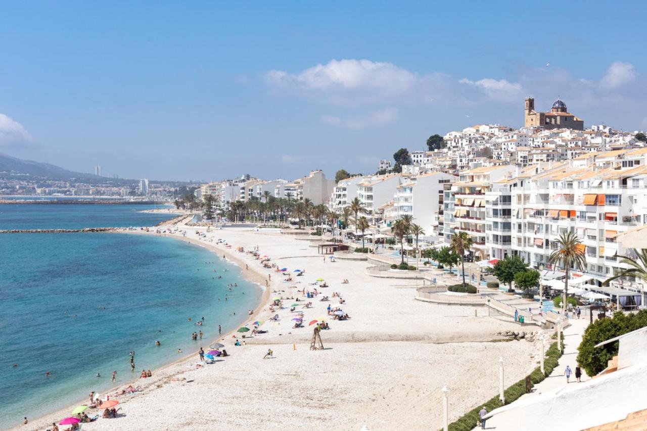 Escapada Romantica En Atico Frente Al Mar Con Piscina Lägenhet Altea Exteriör bild