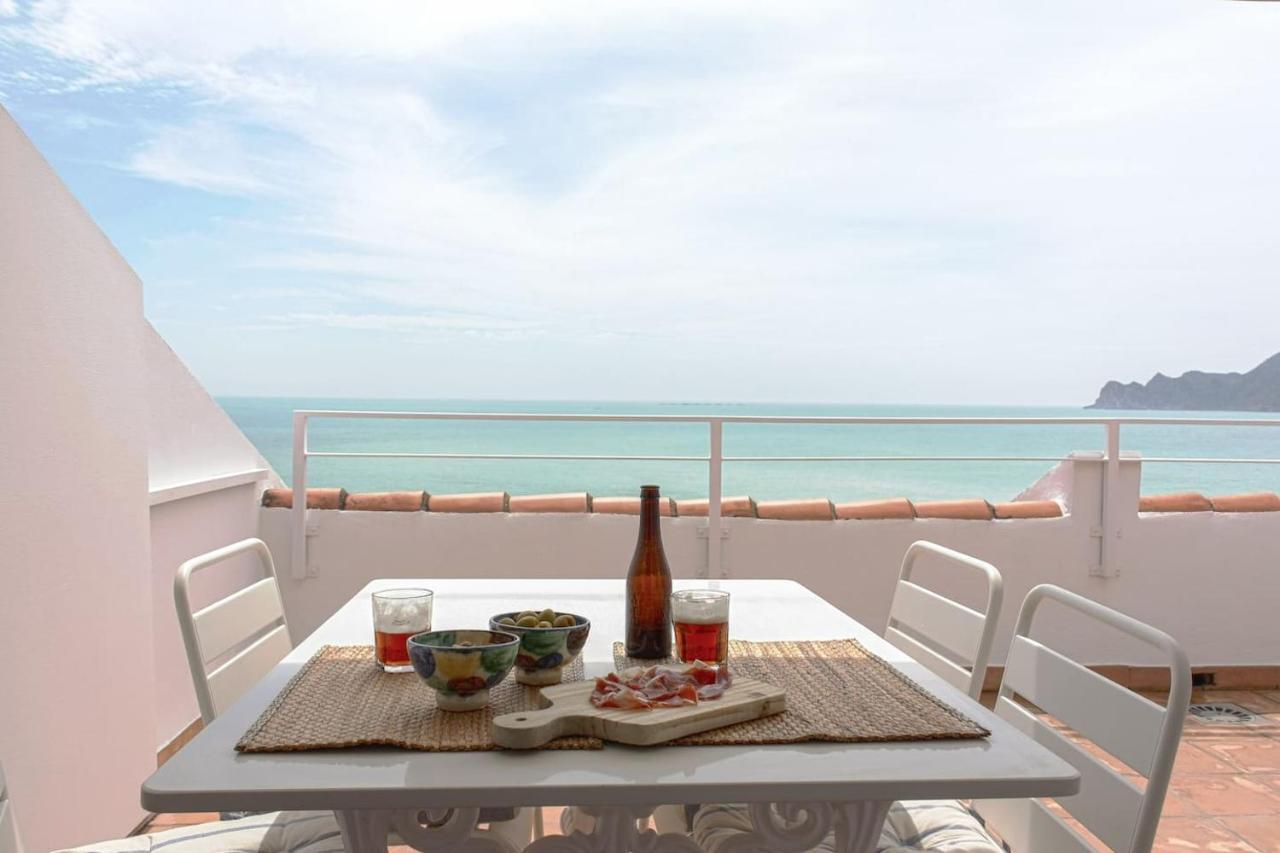 Escapada Romantica En Atico Frente Al Mar Con Piscina Lägenhet Altea Exteriör bild